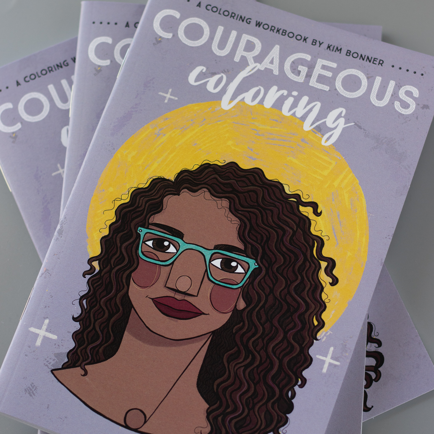 The cover of the Courageous Coloring Workbook, Volume 2
